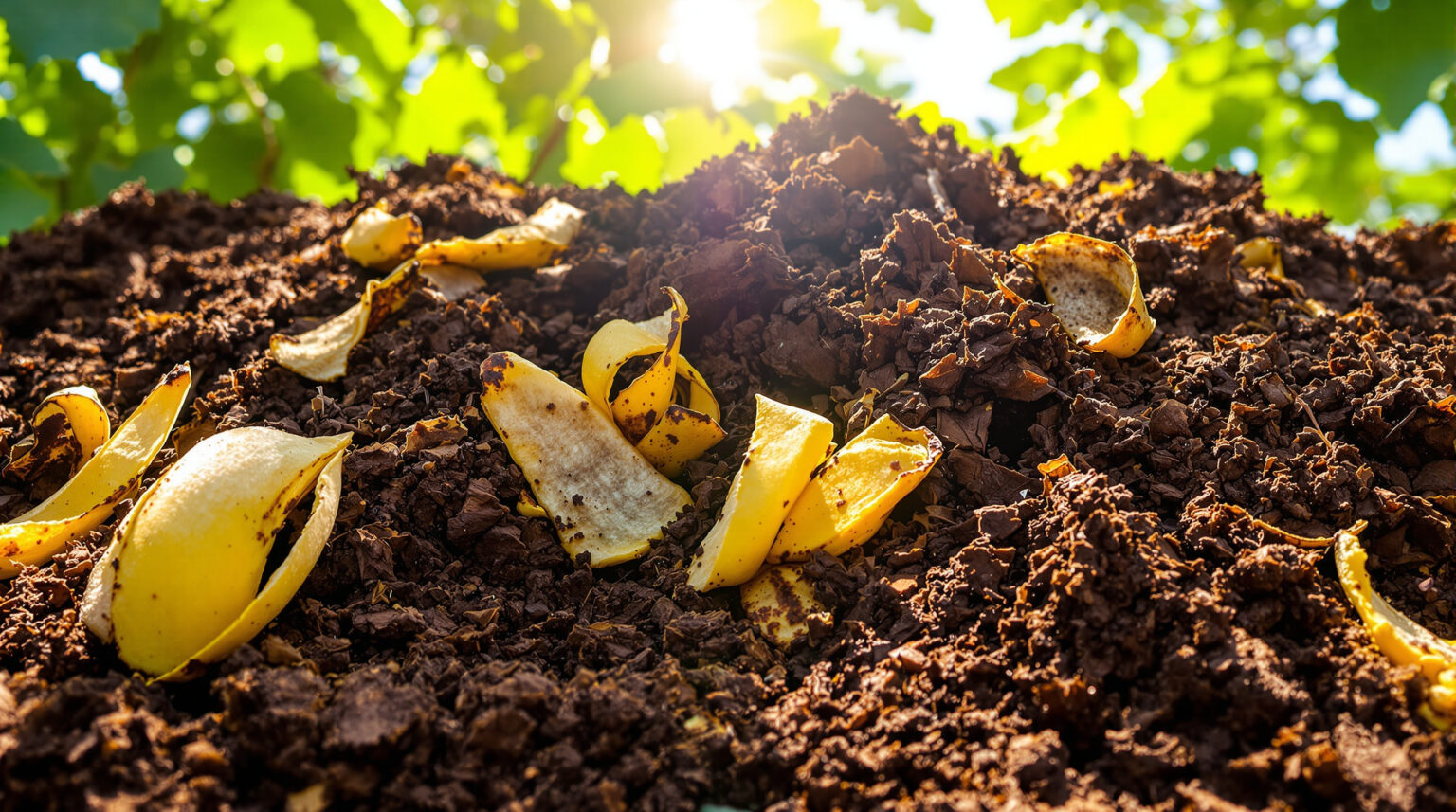 Peau de banane activateur de compost : Découvrez ses bienfaits pour enrichir votre jardin !