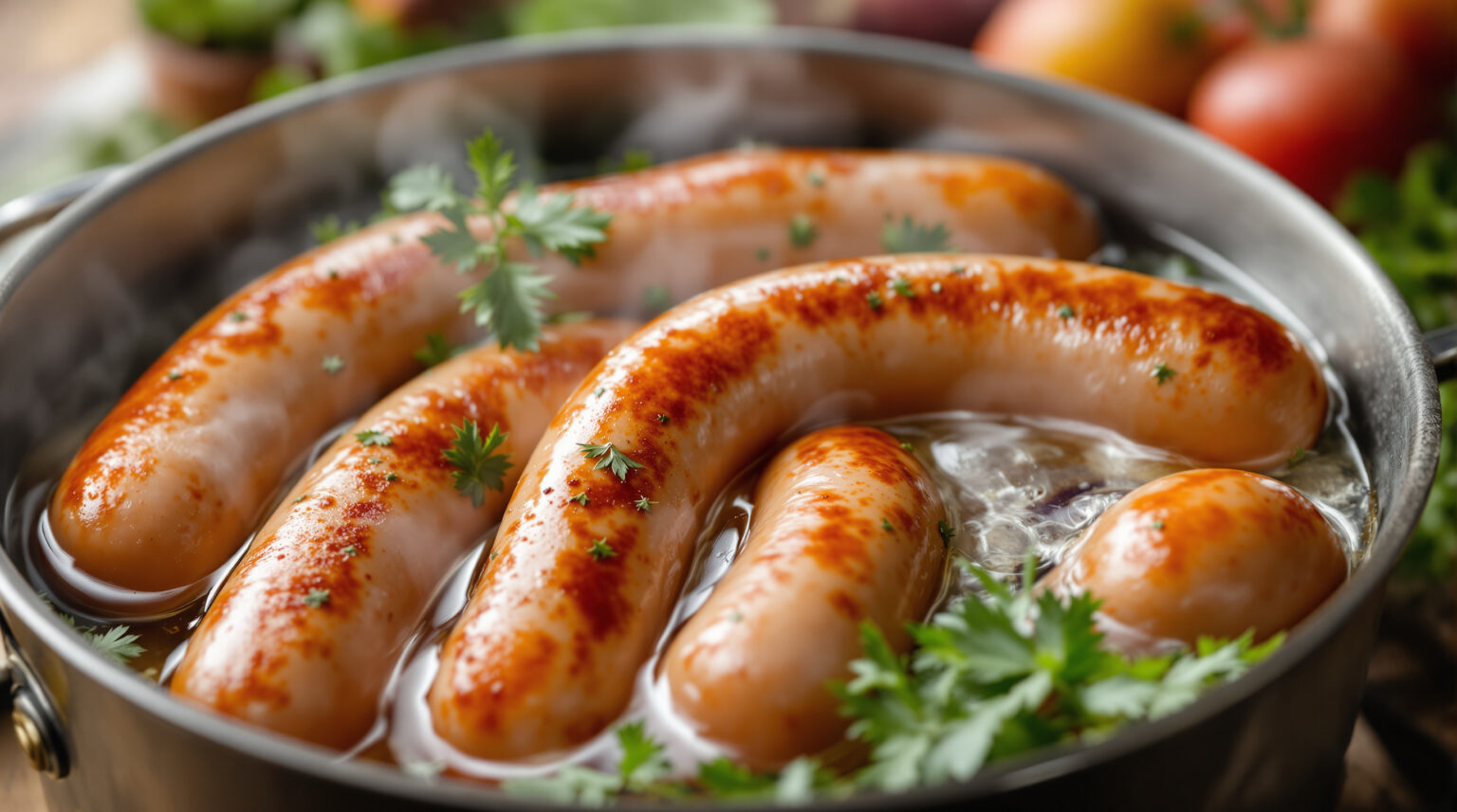 Cuisson saucisse francfort eau : Découvrez la méthode parfaite pour des saucisses savoureuses et moelleuses !
