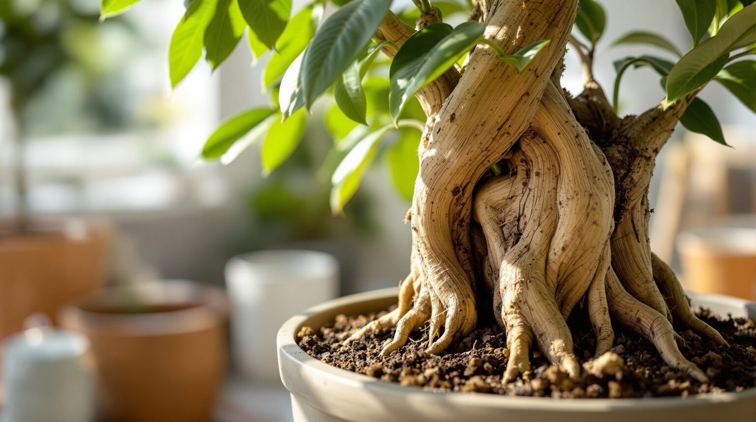 Ficus ginseng rempotage : Guide complet pour réussir le rempotage de votre plante et favoriser sa croissance