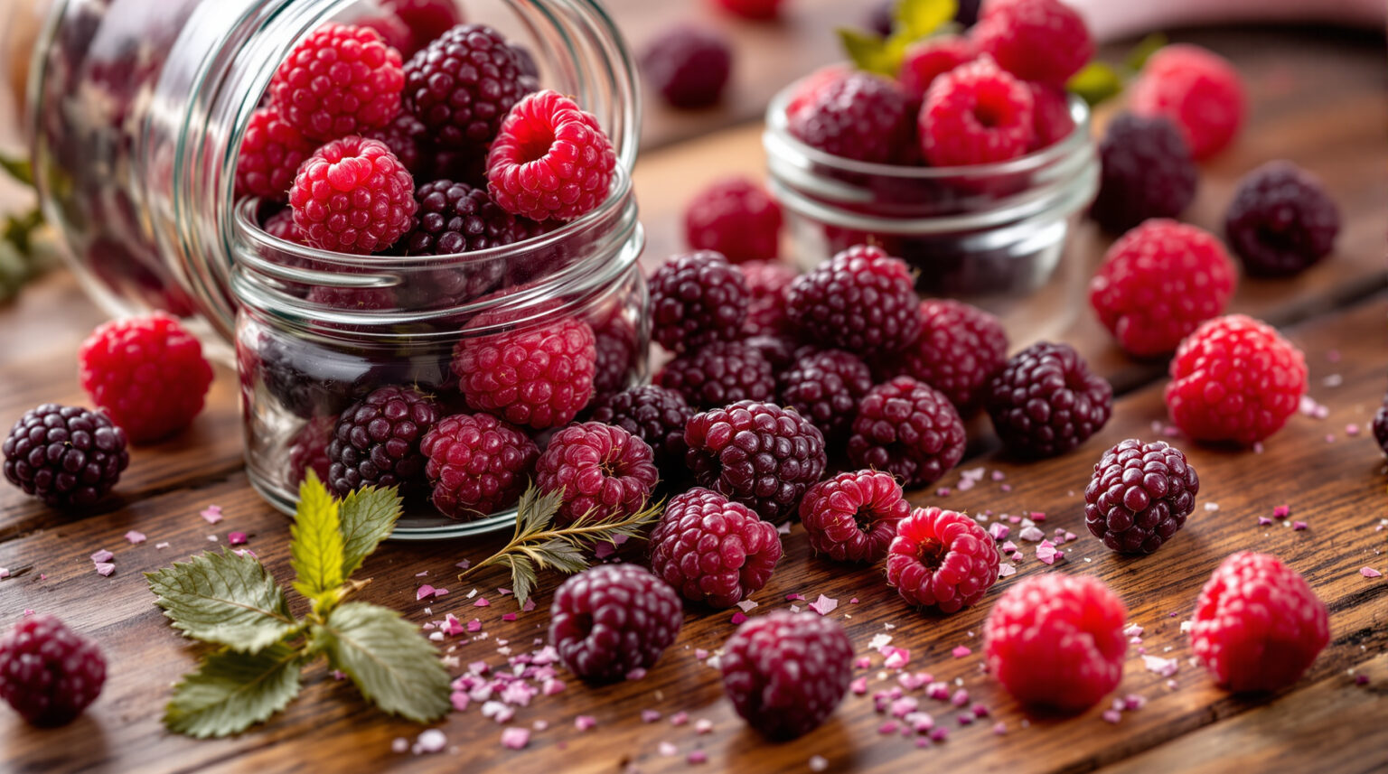 Framboises déshydratées : découvrez leurs bienfaits et recettes savoureuses !