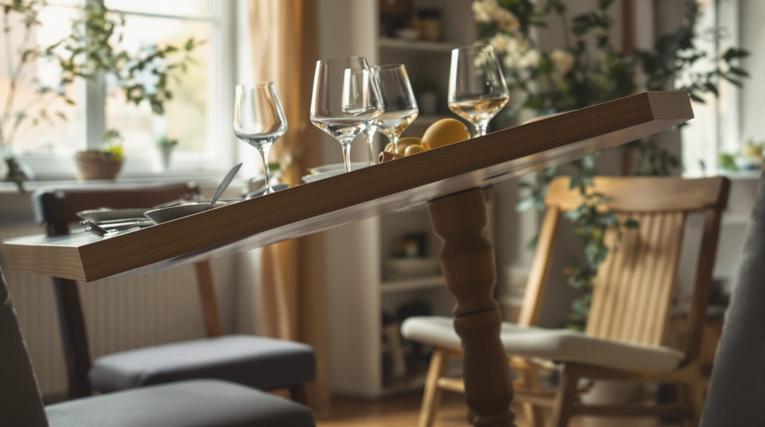 Table qui tangue : astuces simples pour stabiliser votre meuble facilement