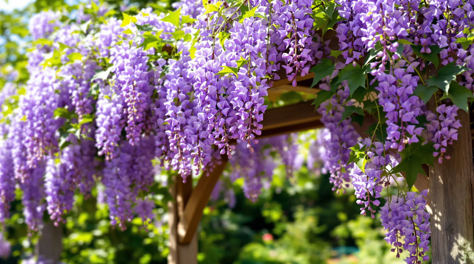 Une glycine : Découvrez comment cultiver cette plante magnifique dans votre jardin